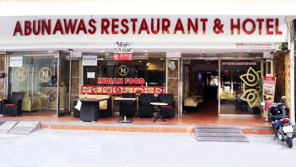 Abunawas Merry Inn At Walking Street Pattaya Exterior foto